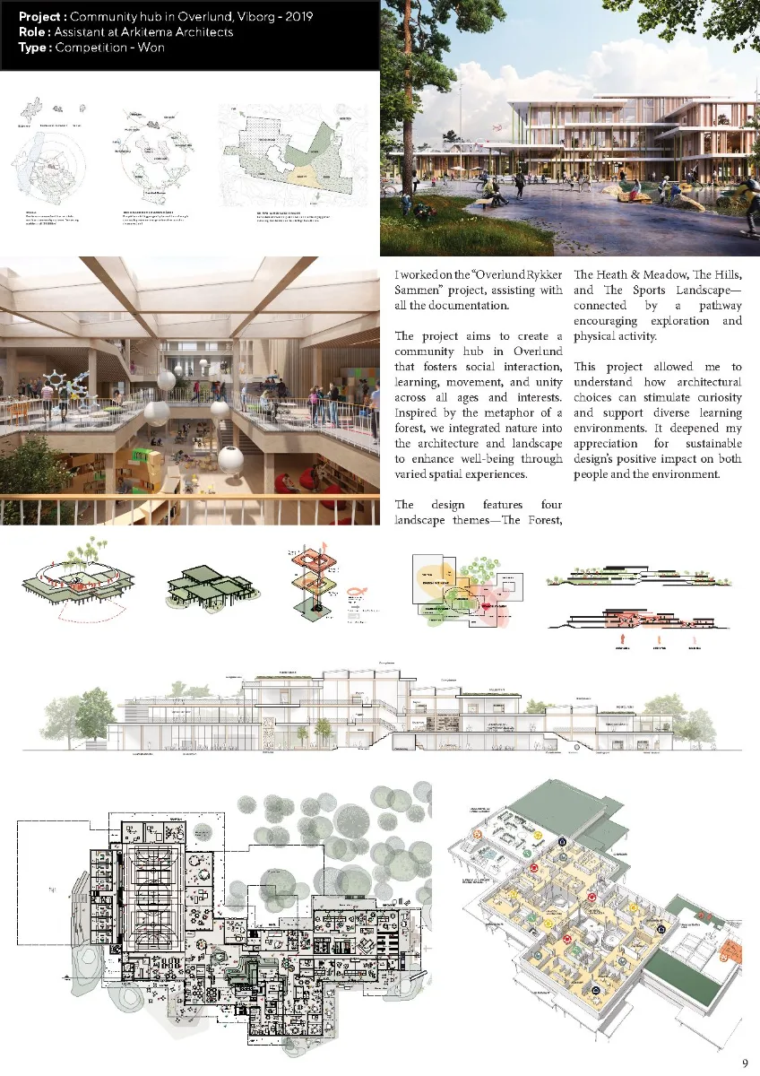 Community hub in Overlund, Viborg