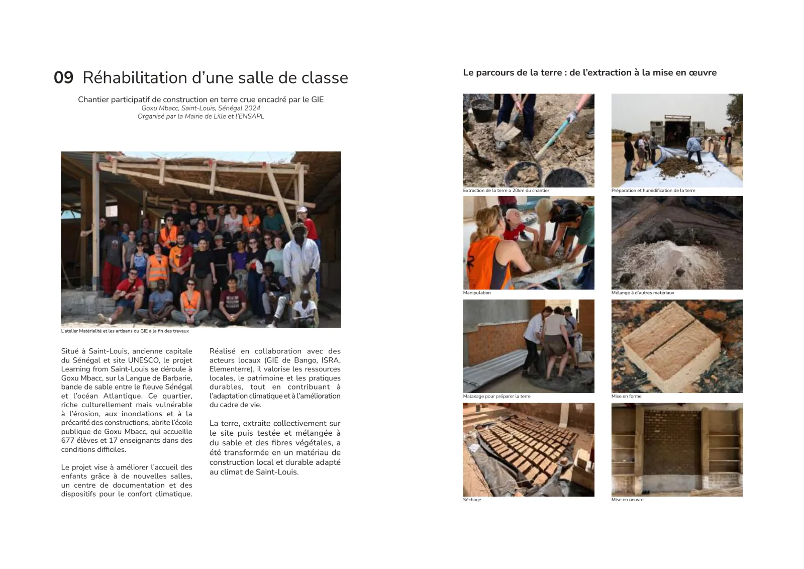 Réhabilitation d’une salle de classe