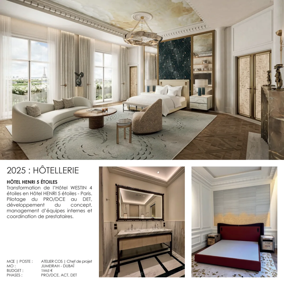 Hôtel Henri 5 étoiles